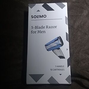 🆕Solimo 5-blade razor